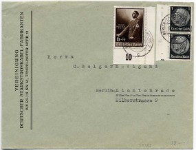 1939, 17.Okt., Bf.m. MiF. BERLIN-CHARLOTTENBURG 2 c(Handstpl.) nach Berlin-Lichtenrade. ...