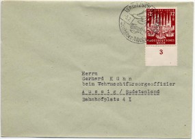 1944, 5.Feb., Bf.m. EF. GROITZSCH (BZ. LEIPZIG - TRAGT GROITZSCHER SCHUHE(Handwerbestpl....