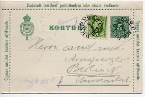 1898, 5.Jun., 5Ö.-GA-Kartenbf.m. Zus.-Frankatur. PKXP.No.62C(Bahnpost-Stpl.) nach BESTE...