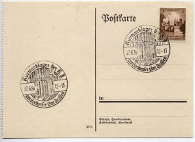 1938, 27.Jun., Kte. m. EF. KURMARKLAGER DER H.J. AM GREIBENSEE ÜBER DROSSEN(So.-Stpl.).