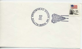 1982, 14.Aug., Umschlag m. EF. DULUTH 55806 MN - ARROWHEAD STATION(Handwerbestpl.).