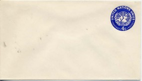 1951, 4¢-GA-Umschlag.