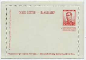 1913, 10c.-GA-Kartenbf.