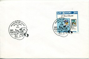 1993, 1.Jul., Umschlag m. EF. SAN MARINO - VAL DI SOLE CAMPIONATI DEL MONDO CANOA KAYAK 9...