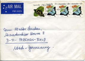 1984, 7.Dez., Lp.-Bf.m. MiF. ADELAIDE S.AUST 5000 - PLEASE POST CHRISTMAS MAIL THIS WEEK...