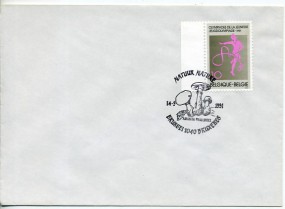 1991, 14.Sep., Umschlag m. EF. 1040 BRUSSEL BRUXELLES - NATUUR NATURE AMANITA PHALLDIDES...