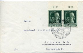 1938, 7.Sep., Bf.m. MeF. NÜRNBERG a - REICHSPARTEITAG DER NSDAP(So.-Stpl.) nach Grimma. ...