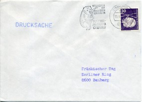 1979, 13.Jun., Drucks.-Bf.m. EF. 863 COBURG 1.. - BESUCHEN SIE MICH DOCH EINMAL IM NATUR-...