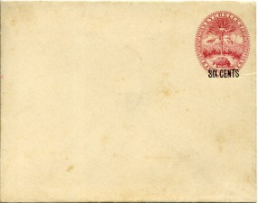 1901, 6c./8c.-GA-Umschlag.
