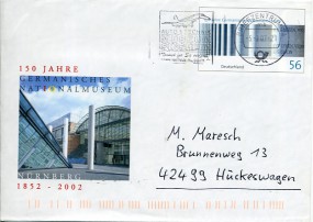 2007, 5.Jan., 56c.-GA-Umschlag. BRIEFZENTRUM 74 mb - AUTO & TECHNIK MUSEUM SINSHEIM TÄGLI...