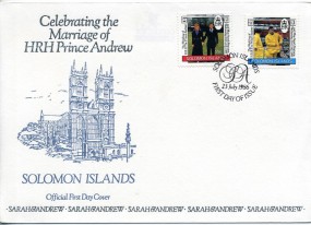 1986, 23.Jul., FDC m. MiF. SOLOMON ISLANDS(So.-Stpl.).