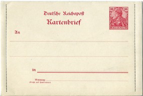 1900, 10Pfg.-GA-Kartenbf.