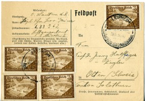 1939, 30.Dez., Kte. m. MeF. LEIPHEIM - DAS 600 JAHRE ALTE DONAUSTÄDTCHEN(Handwerbestpl.)...