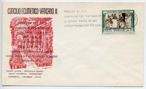 1963, 20.Sep., Bf.m. EF. CITTA DEL VATICANO - PAULUS VI P.M. CONCILIUM OEC. VATICANUM A I...