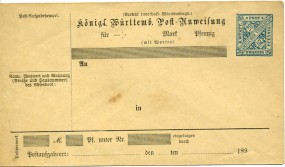 1891, 20Pfg.-GA-Umschlag.